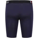 Kecks Mens Cotton Boxer Shorts Navy
