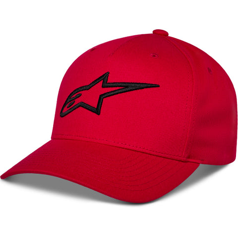 Alpinestars Ageless Snapback Casual Cap - Red Black