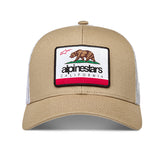 Alpinestars Cali 2.0 Curved Bill Casual Cap - Khaki White