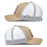 Alpinestars Cali 2.0 Curved Bill Casual Cap - Khaki White