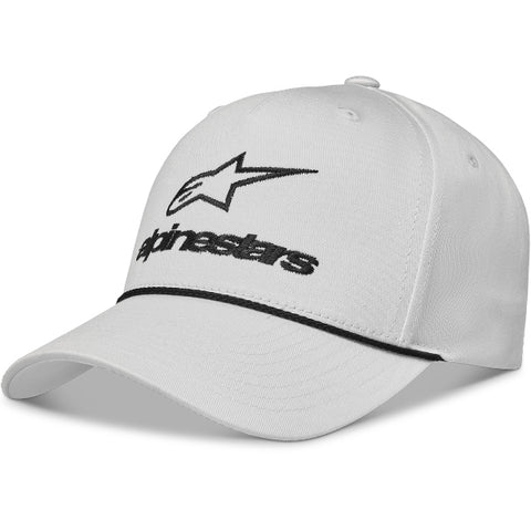 Alpinestars Combo Logo Casual Snapback Cap - Off White