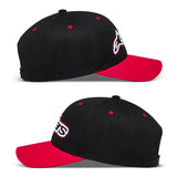 Alpinestars Retro Logo Snapback Cap - Black Red