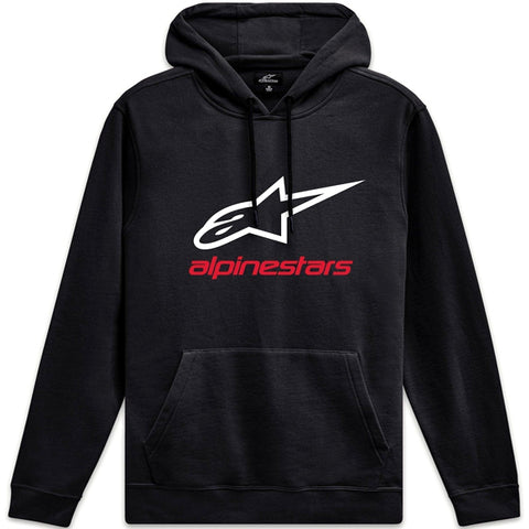 Alpinestar Ageless V3 Pullover Hoodie - Black White Red