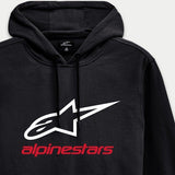 Alpinestar Ageless V3 Pullover Hoodie - Black White Red