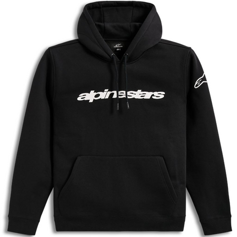 Alpinestar Race Wordmark Pullover Hoodie - Black White
