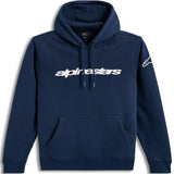 Alpinestar Race Wordmark Pullover Hoodie - Navy White