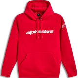 Alpinestar Race Wordmark Pullover Hoodie - Red