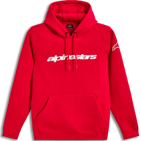 Alpinestar Race Wordmark Pullover Hoodie - Red