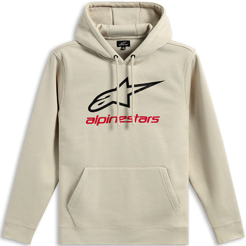Alpinestar Ageless V3 Pullover Hoodie - Off White Black Red