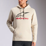 Alpinestar Ageless V3 Pullover Hoodie - Off White Black Red
