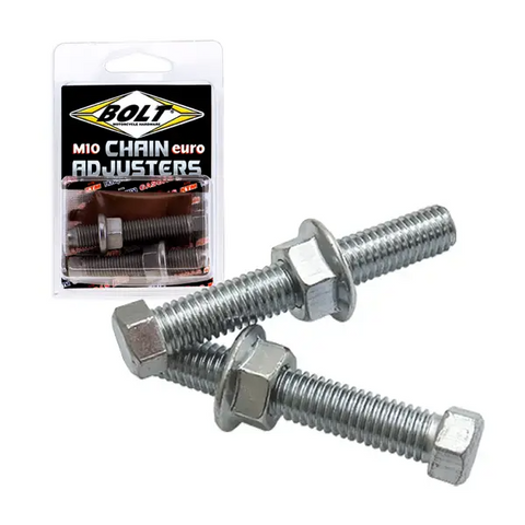 Bolt Hardware Swingarm Chain Adjuster M10 Nut & Bolt