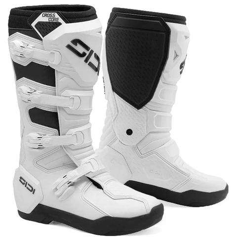Sidi Crosscore White Motocross Boots