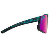 Pit Viper Flip-Offs Voltage Pink Purple Sunglasses