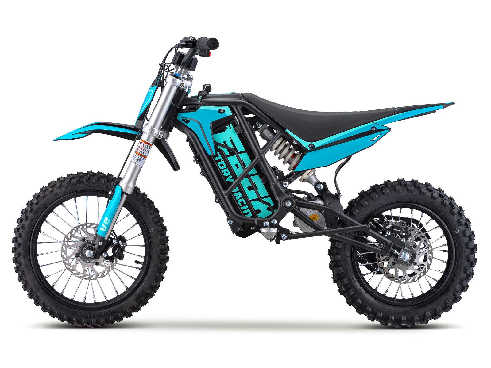 Stomp Ebox V2 Electric Bike 2.0kw - Black Teal – AT Motocross Stomp Ebox V2 Electric Bike 2.0kw - Black Teal – AT Motocross