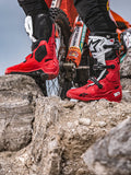 Alpinestars Tech 10 Enduro Boots Bright Red Black White