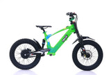 REVVI 18" ELECTRIC KIDS BIKE - GREEN