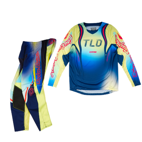 Troy Lee Designs GP Pro Youth Drip Kit Combo - Yellow  Dark Navy
