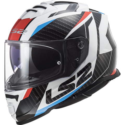 LS2 FF800 Storm II Racer Red Blue Motorcycle Helmet