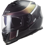 LS2 FF800 Storm II Velvet Black Rainbow Motorcycle Helmet