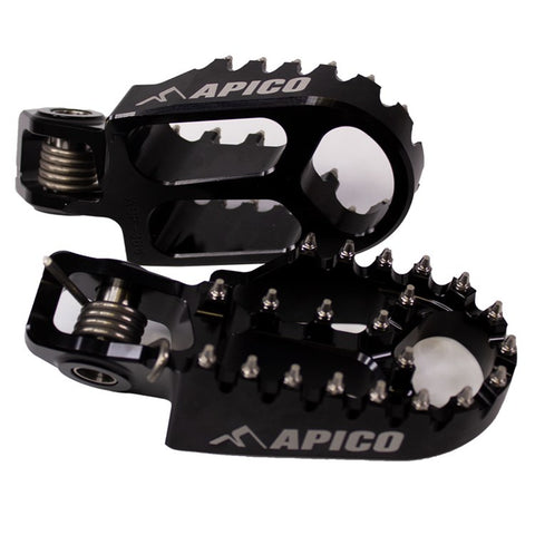 Apico Stark Xtreme Foot Peg Varg Black