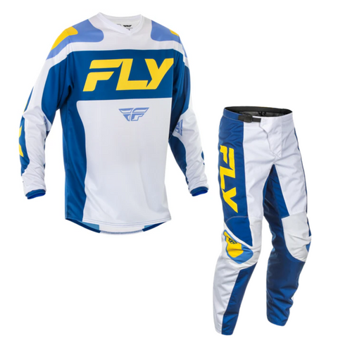 Fly 2025 F-16 Combo White Dark Blue Yellow