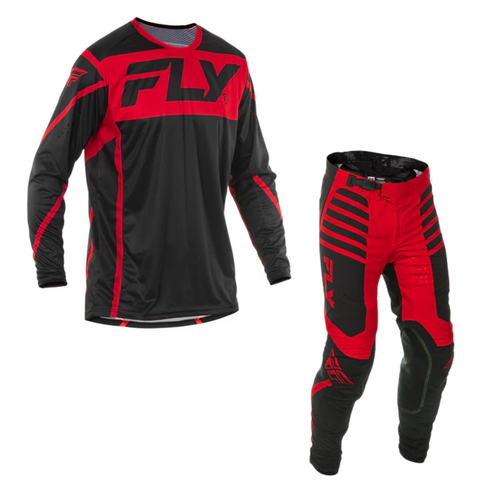 Fly 2025 Kinetic Lite Combo Black Red