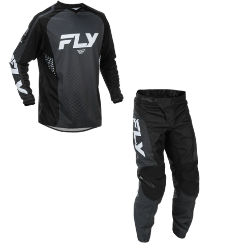 Fly Racing F-16 Kit Combo Black White