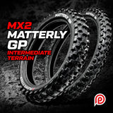Plews Tyres MX2 Matterly Medium Minicross Front Tyre