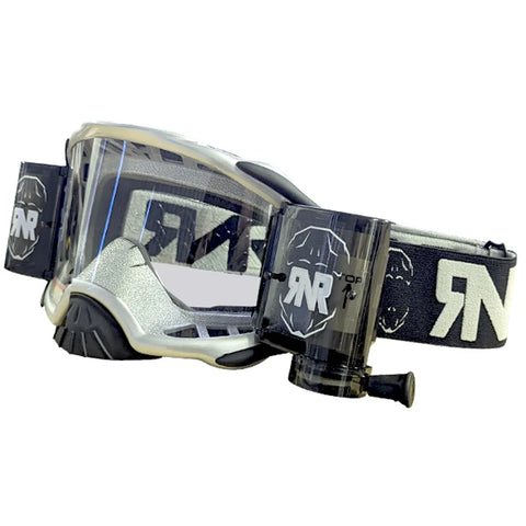 Rip N Roll RNR Platinum 48mm Motocross Goggles - Platinum