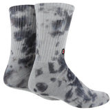 Kecks Crew Sock Grey Tie Dye