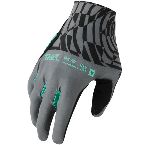 Thor Sportmode Mind Control Charcoal Black Gloves