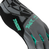 Thor Sportmode Mind Control Charcoal Black Gloves