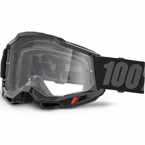 100% Accuri 2 Junior Goggle Black - Clear Lens