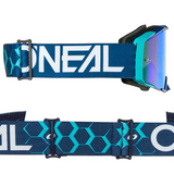 ONeal B-33 Hexa Radium Blue Goggles Blue