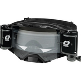 ONeal B-33 Ictus Clear Lens Roll Off Goggles Black White