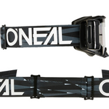 ONeal B-33 Ictus Clear Lens Roll Off Goggles Black White