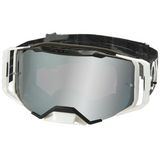 ONeal B-33 Ictus Black White Goggles Silver Mirror