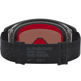 2027 Alpinestars Supertech Goggles Cloak - Black Silver Mirror Absolute Vision Lens