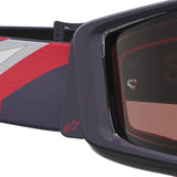 2027 Alpinestars Supertech Goggles Hiten - Black Red Silver Mirror Absolute Vision Lens