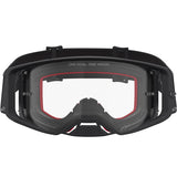 2027 Alpinestars Supertech Goggles Vesta  - Black Matt Silver Clear
