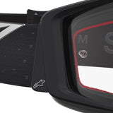 2027 Alpinestars Supertech Goggles Vesta  - Black Matt Silver Clear