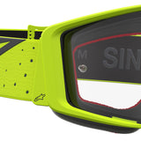 2027 Alpinestars Supertech Goggles Vesta  - Yellow Fluo Black Clear