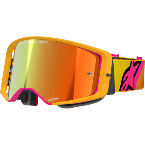 Alpinestars Supertech Corp Goggles Absolute Vision Fluo Yellow