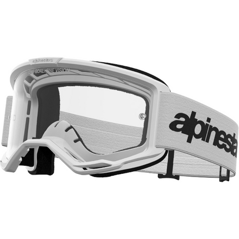 Alpinestars Vision 3 Goggles Wordmark - Clear Lens