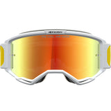 2027 Alpinestars Vision 5 Drag Goggles  - Orange Red Mirror Red Lens
