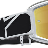 2027 Alpinestars Vision 5 Rora Goggles  - Black Yellow Fluo Mirror Gold Lens