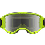 2027 Alpinestars Vision 5 Rora Goggles  - Black Yellow Fluo Mirror Silver Lens