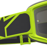 2027 Alpinestars Vision 5 Rora Goggles  - Black Yellow Fluo Mirror Silver Lens