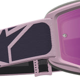 2027 Alpinestars Vision 5 Rora Goggles - Greystone Old Pink Mirror Pink Lens