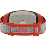 2027 Alpinestars Vision 5 Rora Goggles  - Orange Mirror Red Lens